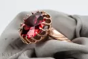 Ruby Original Vintage 14K Rose Gold Ring Vintage style vrc035r